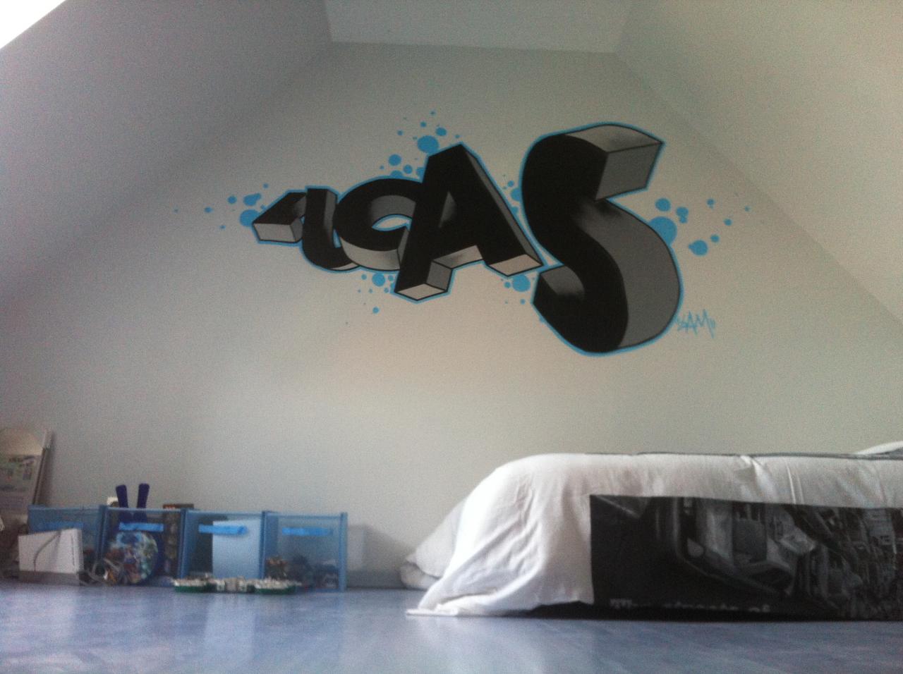 Graffiti deco graff décoration bébé baby graffeur déco taggeur ...
